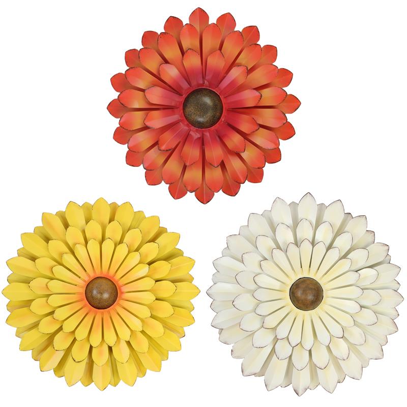 Wall Flowers Choice of 3 Colors