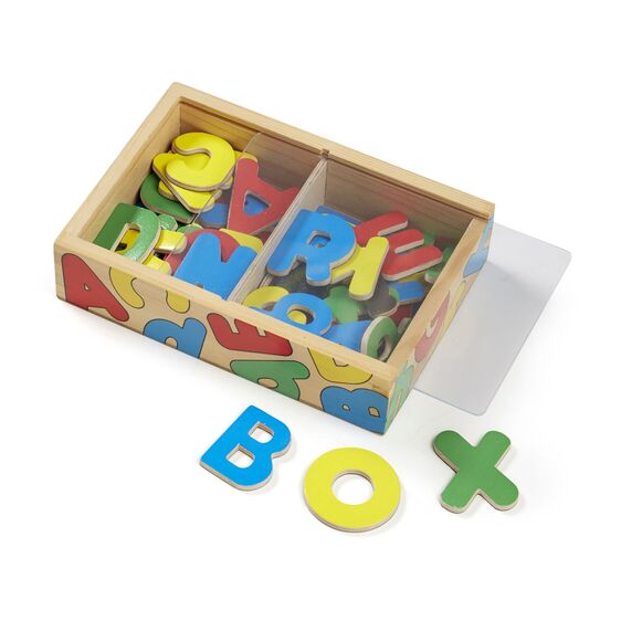 Toy - magnetic letters