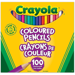 Crayola Pencils colored 100 pieces