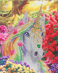 Unicorn Forest - Crystal Art