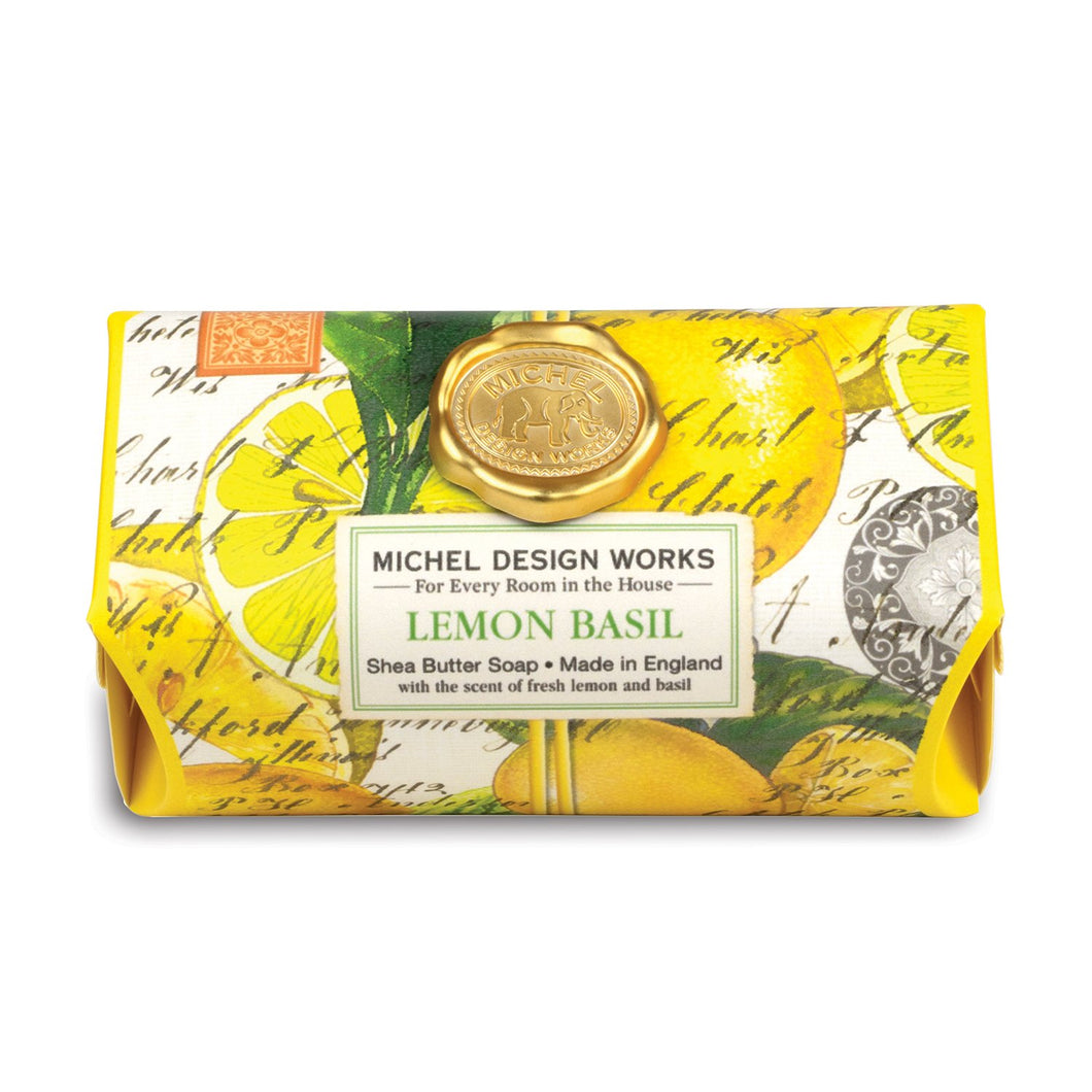 Lemon Basil Bar Soap by Michel Design