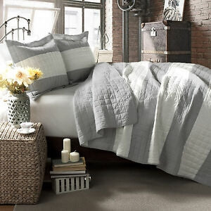 Cabana Grey King Size Quilt