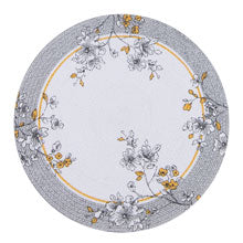 Embroidered Round Placemat
