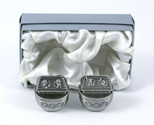 Pewter Noah's Ark Tooth & Curl Box