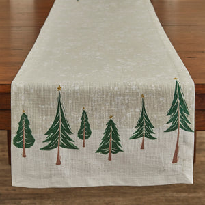 WINTER FOREST TABLE RUNNER - 72"L