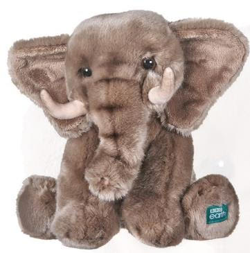 Elephant - from BBC Planet Earth Stuffed 10 inches tall
