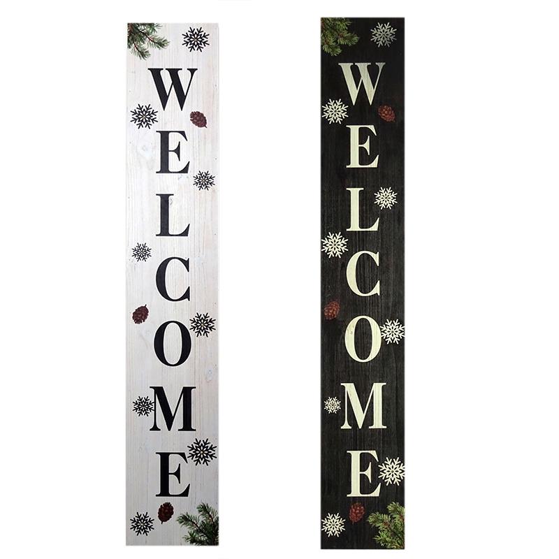 LED Snow Porch Sign  choose from 2 designs