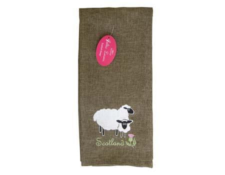 Tea Towel - Scottish Sheep