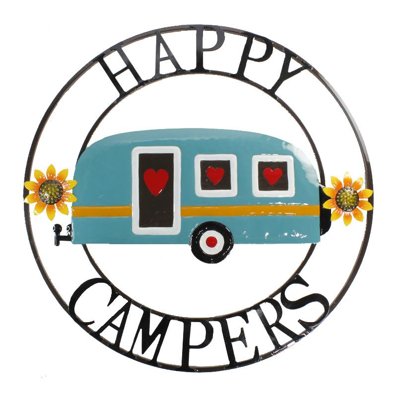 Happy Camper Circle Large