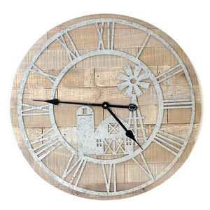 Farm Wall Clock