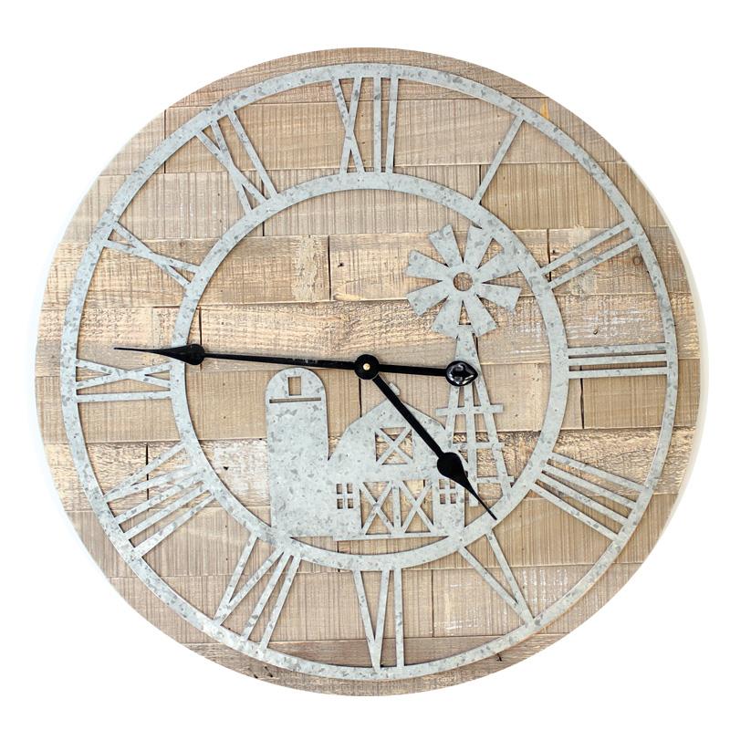Farm Wall Clock