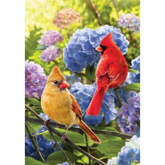Garden Flag - Cardinal