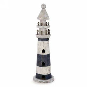 Blue-striped lighthouse