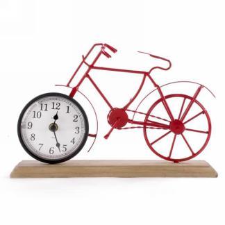 Red Metal Clock