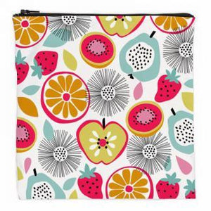 Reusable sandwich bag - colorful fruits