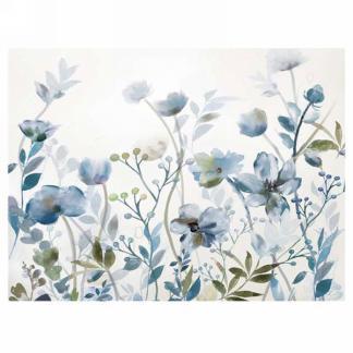 Wall Art - Blue Floral