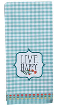 Tea Towel Live Happy -Kitchen