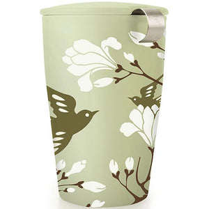 Tea Forte  - Birdsong Green Tumbler