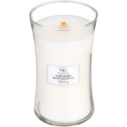 Woodwick Island Coconut Medium Hourglass Candle