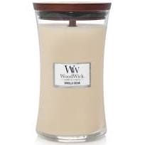 Medium Hourglass Woodwick® Candle - Vanilla Bean