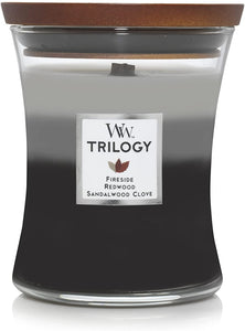Warm Woods Trilogy Candle - Medium Hourglass