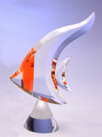 Large Orangle Angelfish Collectible