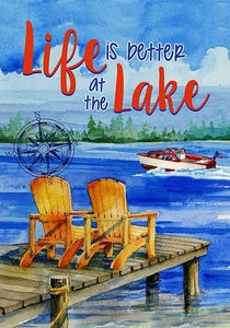 Garden Flag - Life at the Lake