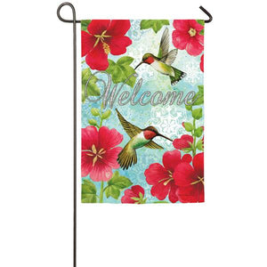 Garden Flag - Welcome