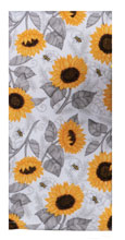 Just Bees Sunflower Toss Dual Purpose Terry Towel