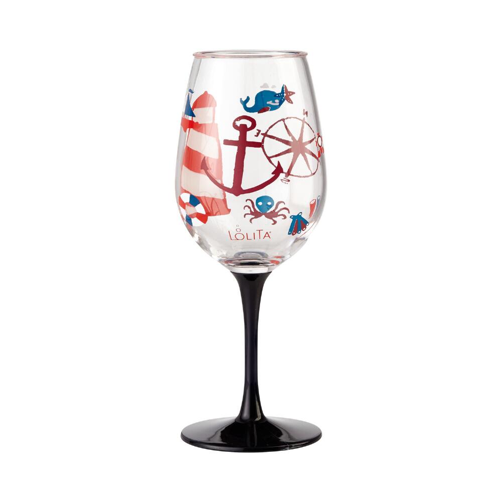 Wine Glass - Maritime Theme