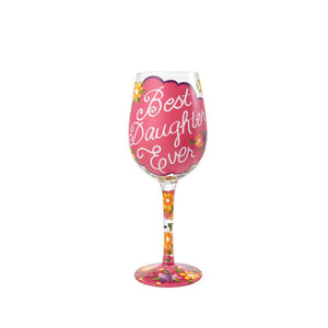 Wine Glass - Best Daughter
