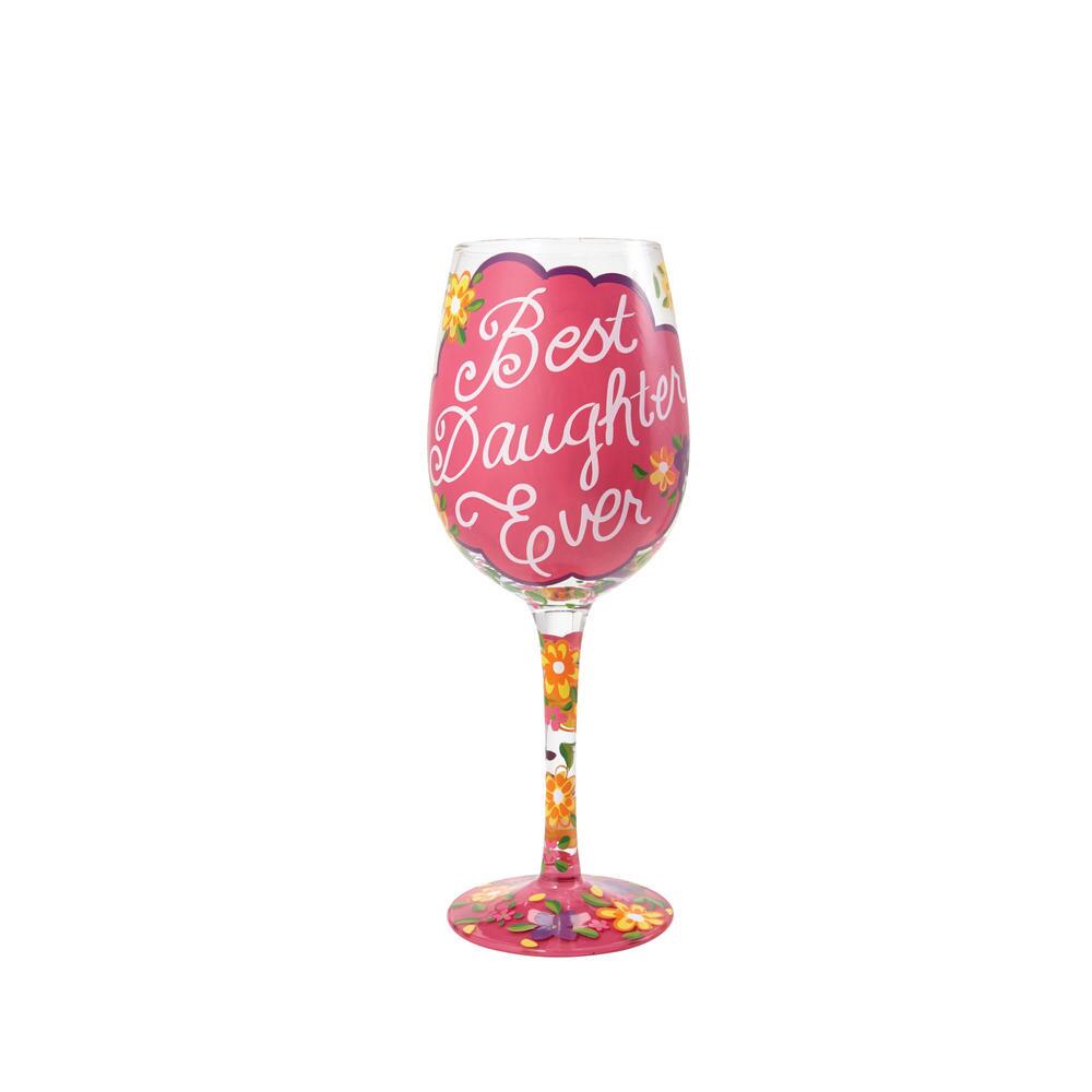 Wine Glass - Best Daughter